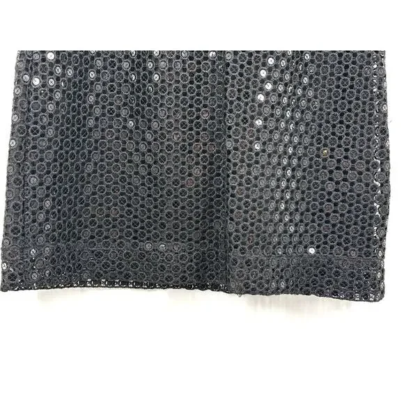NWOT Designer Lily Pulitzer Black Sequin Aaliyah Dress Size 4 - Picture 7 of 16